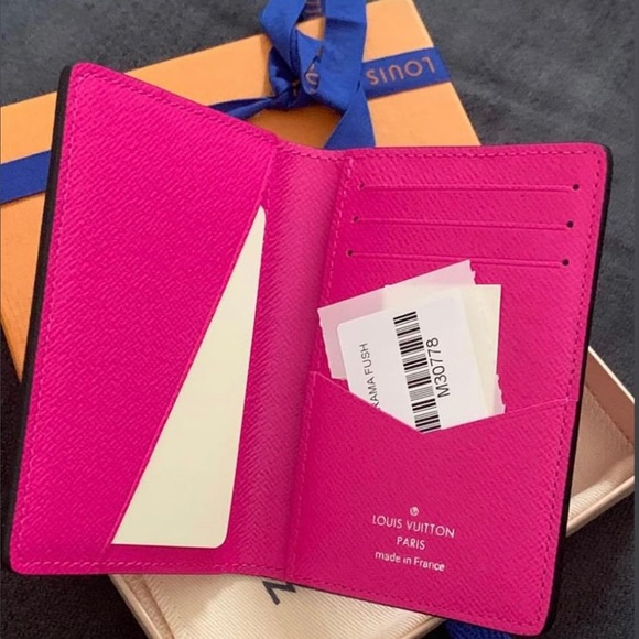 Louis Vuitton fuchsia pocket organizer - Picture 2 of 2